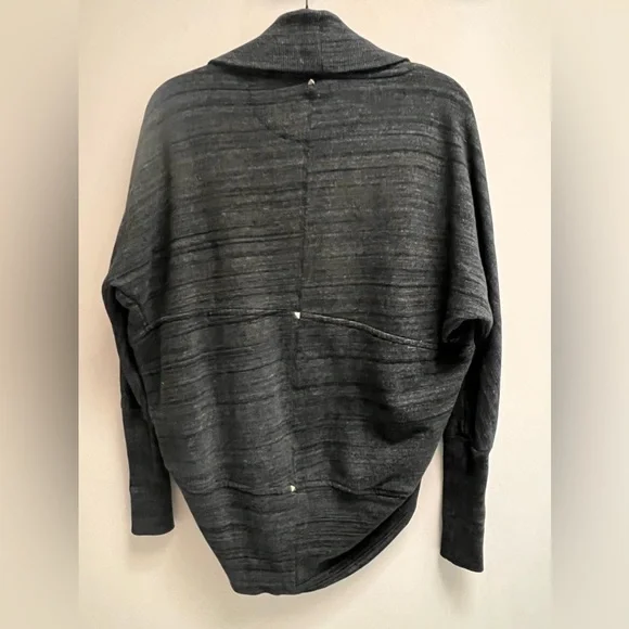 ARITZIA WILFRED Women's Gray Diderot Open Front Cocoon Cardigan SIZE XXS - Picture 2 of 6